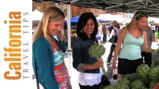 Santa Monica Farmers Market  California Travel Tips [upl. by Girand]