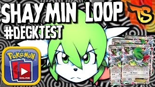 ✪ Pokémon TCG  Loop de Shaymin EX  O Deck DECKTEST [upl. by Creight]