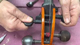 Troubleshooting Knilling Geared Pegs that are slipping [upl. by Enirehtac]