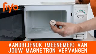 Aandrijfnok meenemer van jouw magnetron vervangen [upl. by Aural122]