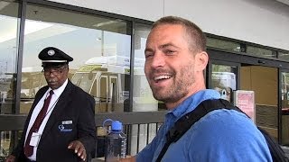 Paul Walker Dead TMZs Last Footage of the Actor  TMZ [upl. by Omixam]