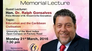 Antigua State College Presents  The 12th Dr Alister Francis Memorial Lecture [upl. by Annig236]