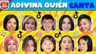 Adivina Quién Canta😱💃🏻✔️KarlyB Bustillos Alisson Mia Roy Twins Soy Pau Peso Pluma Crymua Xavi [upl. by Luhe]