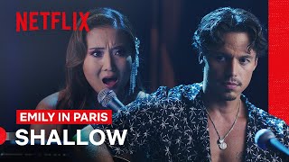 Mindy and Benoit Sing “Shallow”  Emily in Paris  Netflix Philippines [upl. by Ylac870]