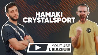 Youtube League  14 ფინალი  hamakistudio vs CrystalSport [upl. by Odnalra]