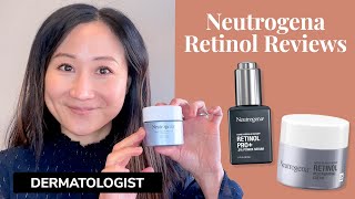 Dermatologist Reviews Neutrogenas Retinol Cream and Pro Serum [upl. by Herrah362]