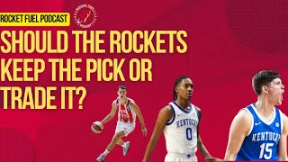 Houston Rockets draft special Should they trade or keep the pick [upl. by Artied]