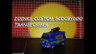 ZOINKS CUSTOM SCOOBYDOO TRANSFORMER [upl. by Battista]