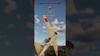 God mode in the Zerowarthunder ww2 aviation warthundermoments [upl. by Redienhcs]