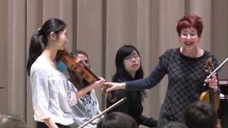 Violin Masterclass with Mimi Zweig on Meditation from Thais [upl. by Riem]