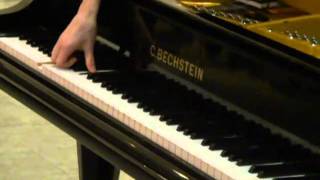 MOMA prepared Bechstein piano  Beethovens Ode to Joy [upl. by Eenar592]