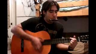 vivir sin aire cover guitarra y harmonica [upl. by Ydieh128]