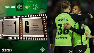 CD Gevora vs Real Betis 16 Resumen Copa del Rey 202425 real betis vs gevora [upl. by Spalla525]