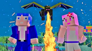 Las Mejores AVENTURAS Mirote y Blancana en Minecraft 💙🌸 [upl. by Onidranreb]