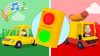 Red Light Green Light  Song for Kids [upl. by Aeniah348]