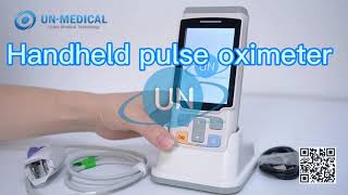 Handheld Hospital Equipment Vital Signs Pulse Oximeter PC100sc [upl. by Jami]