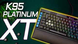 NEW Corsair K95 RGB Platinum XT Review [upl. by Aicilef]