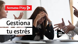 ¿Cómo manejar el estrés laboral  Vivi Montoya en Liderazgo Inteligente [upl. by Lisabeth660]