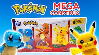 MEGA Construx POKEMON BUILDING SETunboxing📦800pcs ASMR quotLegoquot [upl. by Eilyw]