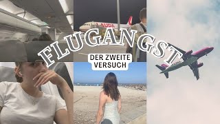 FLUGANGST VLOG  Der zweite Versuch Leilu [upl. by Ima]