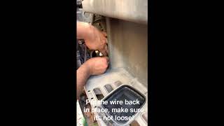 How To Change Light Bulb In Volvo FM Euro 6 Truck read description volvo truck tipper [upl. by Maurita145]