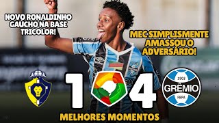 RealRS 1 x 4 Grêmio  Melhores Momentos  Gauchão Sub20 2024 [upl. by Sillihp933]