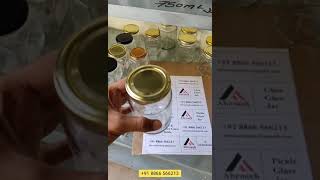 400ml Round Glass Jar  Ghee Packing Glass Jar  91 8866 566213 [upl. by Leivad]