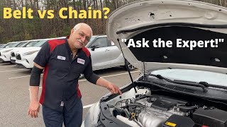 Timing Chain vs Timing Belt When to change What can make timing chain go bad quotAsk the Expertquot [upl. by Remark]