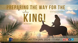 Sunday 7th January 2024  Morning Service LiveStream  1050am Start [upl. by Swen]