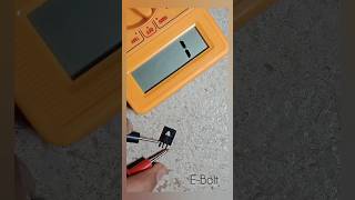 How to check ✅  ❌ transistors with multimeter EBolt [upl. by Kenzie524]