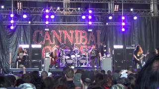 Cannibal Corpse live at Hellfest 2015 [upl. by Joli]