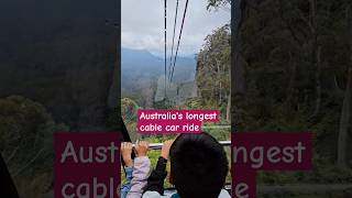 Cable Way Adventure – The Longest Ride shorts australia cableway [upl. by Rodrich917]