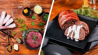 Recette De Pain De Viande Keto  Variation Délicieuse Du Meatloaf Américain [upl. by Lesser]