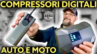 Compressore digitale per auto moto e bici Airbank K2 e A8 airbankpump cycplus ricaricabile [upl. by Ettenil]