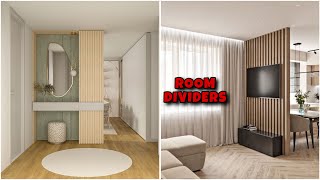 Beautiful Room Divider Design Ideas For Modern Home  Wall Partition and Room Separator Designs 2025 [upl. by Anibor]