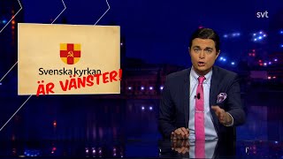 Är Svenska kyrkan vänster  Svenska nyheter [upl. by Nednil]