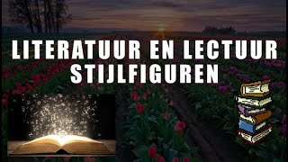 Literatuur lectuur en stijlfiguren [upl. by Umont]