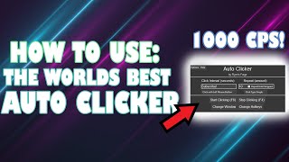 How To Use The BEST FREE AUTOCLICKER  2024 [upl. by Reppart535]