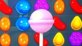 Candy Crush CRAZY LOLLIPOP SLOWMO [upl. by Kopans]