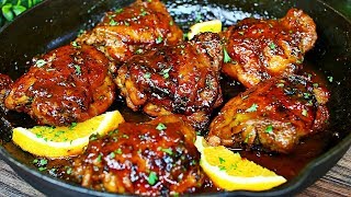 Orange Honey Glazed Chicken Recipe  Easy Chicken Recipe [upl. by Yatnahc]