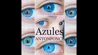 Pupilentes Azul Con Aro [upl. by Manchester]