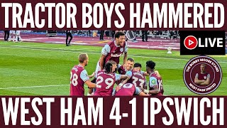 West Ham 4  1 Ipswich  A Performance Weve Been Waiting For  The Season Starts Now [upl. by Lederer]