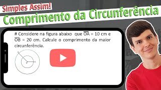 Como Calcular o Comprimento da Circunferência [upl. by Sleinad]