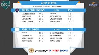 Tigers A Grade One Day v Rovers As OneDay [upl. by Forrest]