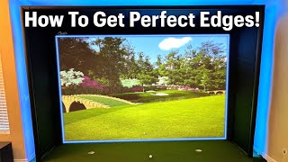 How To Get Perfect Edges On Your Carls Place Golf Sim Enclosure [upl. by Llednol727]