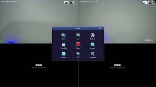 ZOSI Wireless NVR Security System Operation  How to Adjust The Camera PIR Sensitivity [upl. by Sikata]