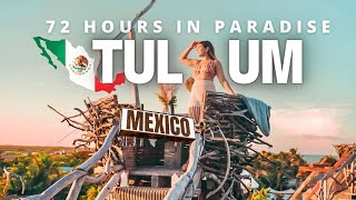 72 HOURS IN TULUM Mexico 🇲🇽 2024 Best jungle restaurants fav beach clubs TRAVEL GUIDE [upl. by Kassi]