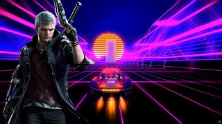 Devil May Drive  DMC5 Devil Trigger Synthwave Remix By Millz Over Distance [upl. by Suoirrad]