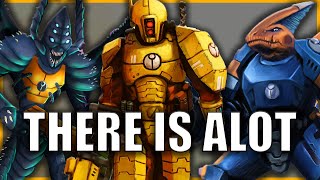 Every Single Race Within The Tau Empire EXPLAINED  Warhammer 40k Lore [upl. by Lacram221]