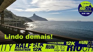 Rio City Half Marathon 2023  Linda demais [upl. by Euqinemod]